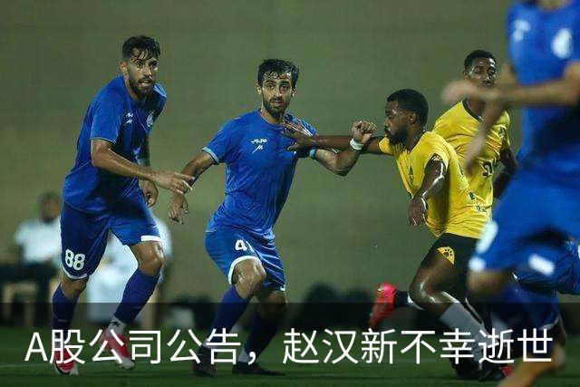 A股公司公告，赵汉新不幸逝世